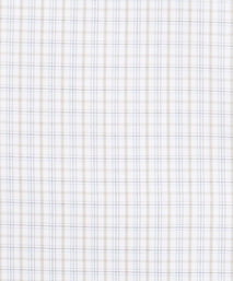 Beige & White Classic Fit Shadow Casual Check Formal Shirt