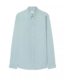 Teal Green Tailored Fit Button Down Smart Casual American Oxford Shirt